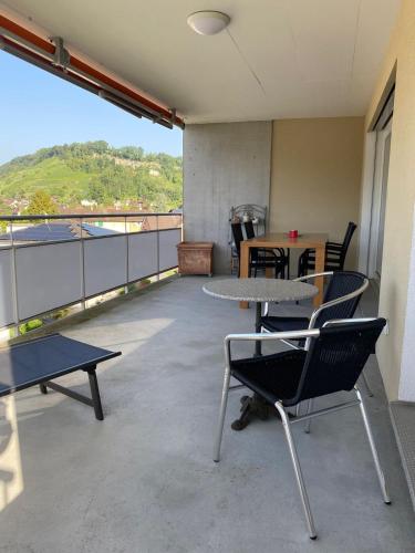 Balkons/terase, Spacious Family Apartment in Rheineck in Rheineck