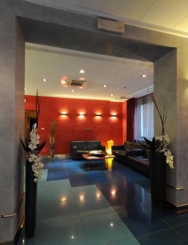 共用Lounge/電視區, 美景酒店 (Panorama Hotel) in 叙拉古市郊