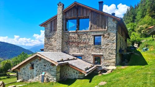 Viesnīcas āriene, Chalet Cormignano in Veza D'Olio