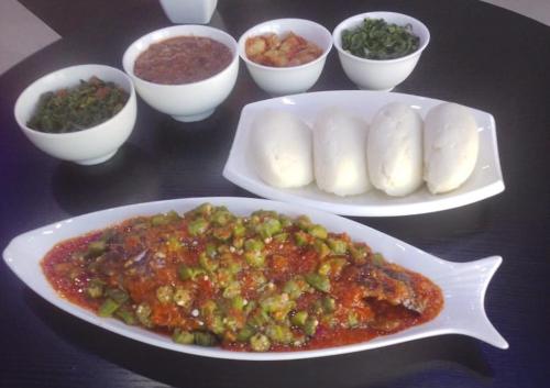Restaurace, NEBCON Executive Lodge in Kitwe