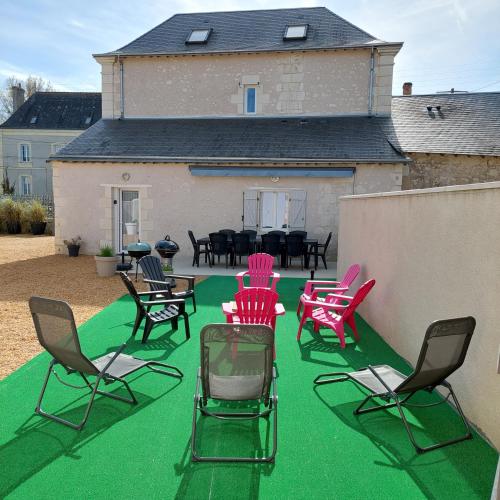Superbe gite familial pour 10 personnes à Gizeux gîte à louer Gizeux