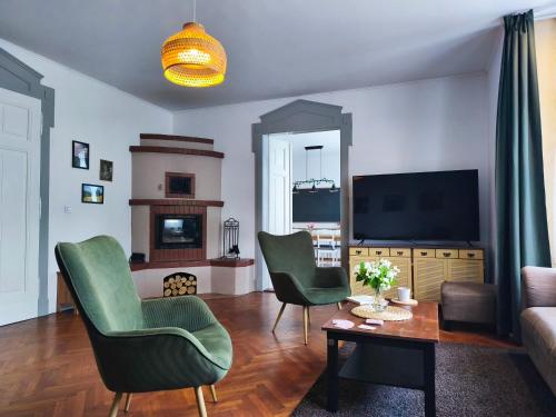 Koplietošanas atpūtas telpa ar TV, Vila Rychleby Javorník (Vila Rychleby Javornik) in Javornik