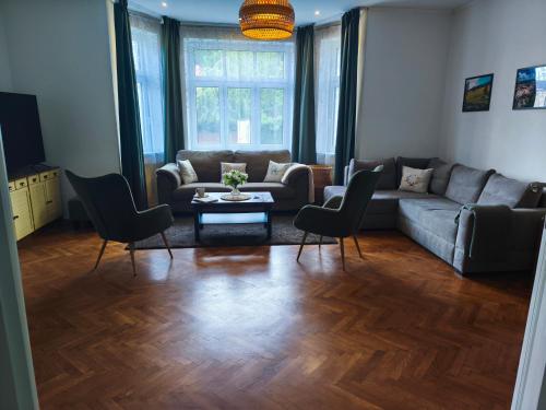 Koplietošanas atpūtas telpa ar TV, Vila Rychleby Javorník (Vila Rychleby Javornik) in Javornik