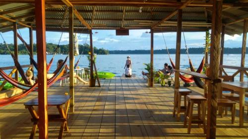 Terrazzo/balcone, El Jaguar in Bastimentos