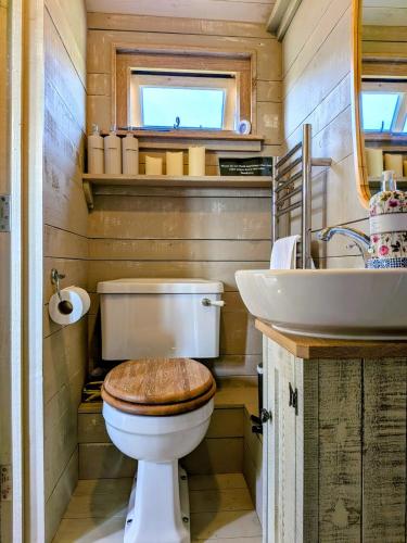 The Eyrie - Scenic Plankbridge Shepherds Hut Retreat in Torpelesokena