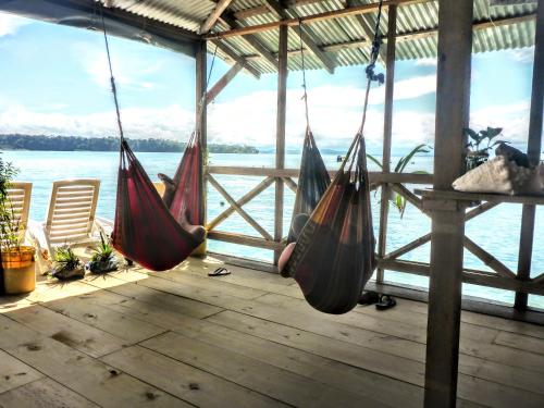 Terrazzo/balcone, El Jaguar in Bastimentos