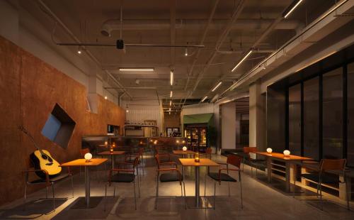 مطعم, Cut wood youth hostel in نانجينغ