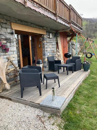 Appart chocolat chaud 4 pieces-90m² 7 personnes in Saint-Marcel