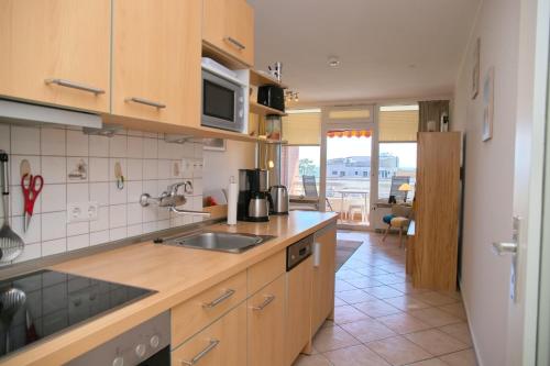 keuken, Haus Belvedere App 56 WLAN inkl in Gromitz
