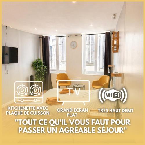 Studio tout équipé calme et lumineux Roubaix - Location saisonnière - Roubaix