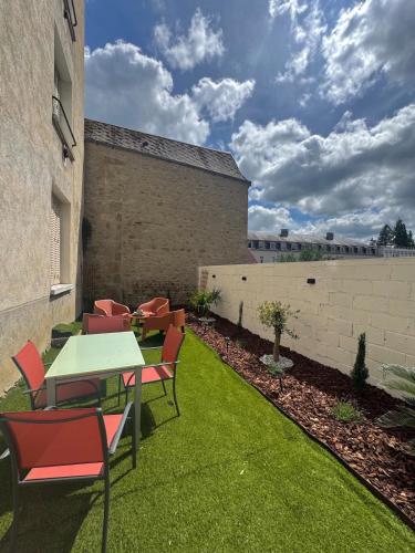 grădină, Appartement calme centre-ville in Gueret