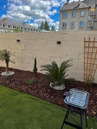 grădină, Appartement calme centre-ville in Gueret