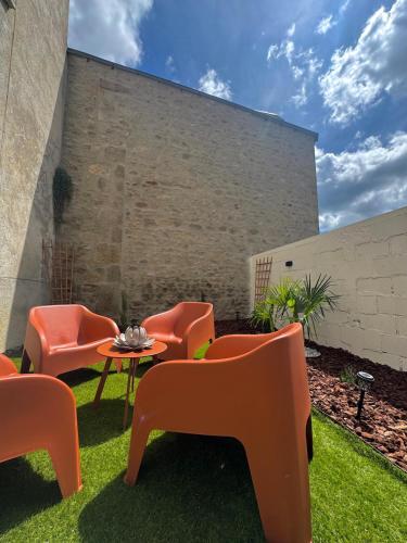 grădină, Appartement calme centre-ville in Gueret