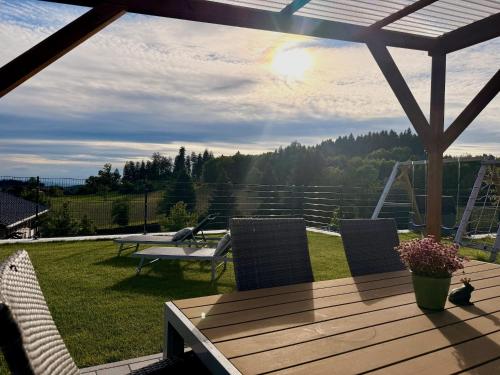 Skats, Ferienwohnung Schottenhof Walser 1 - Alleinlage im Grünen mit Panoramablick (Ferienwohnung Schottenhof Walser 1 - Alleinlage im Grunen mit Panoramablick) in Achberg