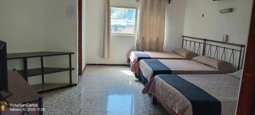 Ágy, Hotel San Carlos in Chiquilá