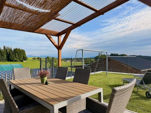 Iekārtas, Ferienwohnung Schottenhof Walser 1 - Alleinlage im Grünen mit Panoramablick (Ferienwohnung Schottenhof Walser 1 - Alleinlage im Grunen mit Panoramablick) in Achberg