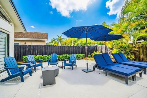 Pool - BBQ - Fire pit - Pool Table - TV room in The Hammocks