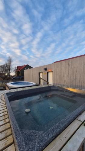 Hot tub, Arctic Rafting Guesthouse - Golden Circle in Haukadal