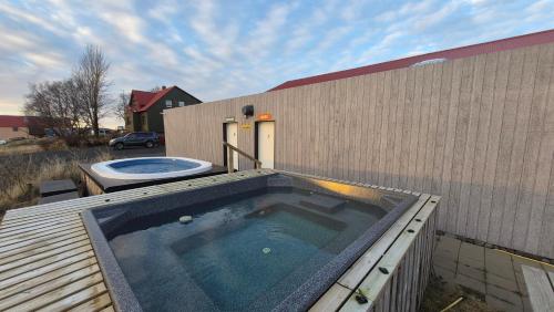 Hot tub, Arctic Rafting Guesthouse - Golden Circle in Haukadal