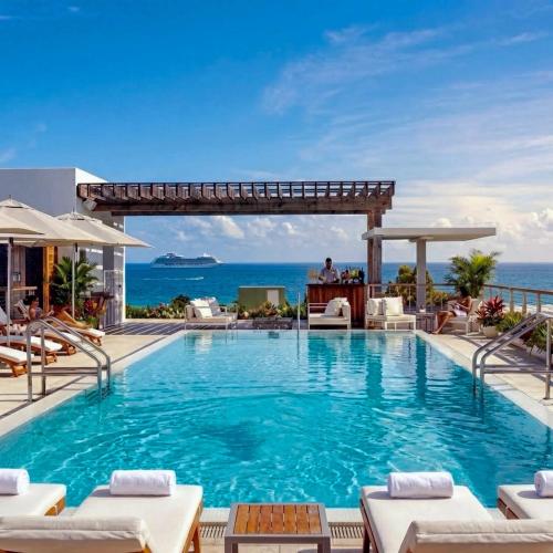 전망, 더 베치 호텔, 사우스 비치 (The Betsy Hotel, South Beach) in 마이애미 비치 (FL)