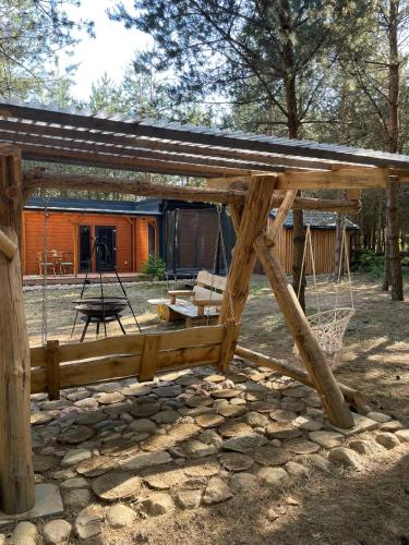 Viesnīcas āriene, Domek pod lasem Mazury in Kaleczyn