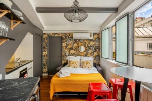 Montmartre Cozy and bright 1BD with terrace - image 8