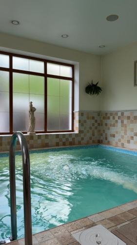 Swimmingpool, Guests house with amazing pool and sauna in Babite
