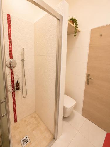 Bathroom, Studio with private garden in St Laurent du Var in Mercantour