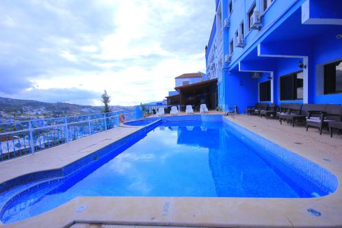 Swimming pool, Hotel Parador in Chefchaouen