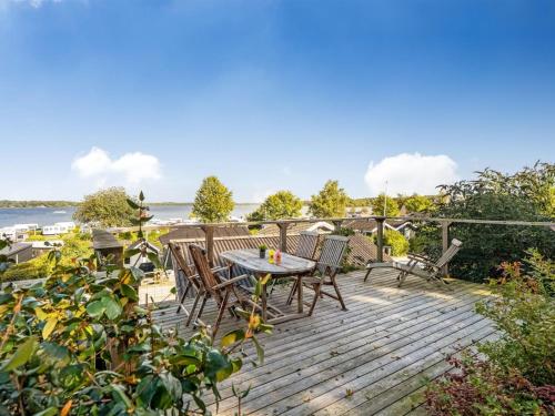 Balcony/terrace, Holiday Home Odlef - 110m to the fjord by Interhome in Mariager