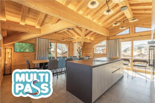 Chalet Téléporté Jacuzzi Hammam Cheminée 14 pers - MultiPass
