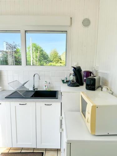 La Cabane aux Hortensias - Cottage cosy proche plage - Saint-Aubin-sur-Mer in Saint Aubin Sur Mer (Haute-Normandie)