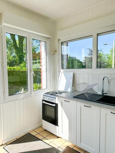 La Cabane aux Hortensias - Cottage cosy proche plage - Saint-Aubin-sur-Mer in Saint Aubin Sur Mer (Haute-Normandie)