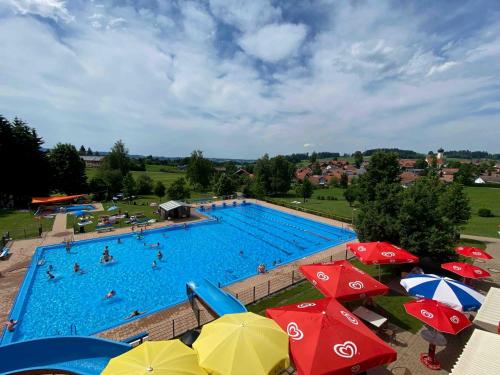 Viesnīcas āriene, Moderne Ruheoase Allgäu (Moderne Ruheoase Allgau) in Weiler-Simmerberg