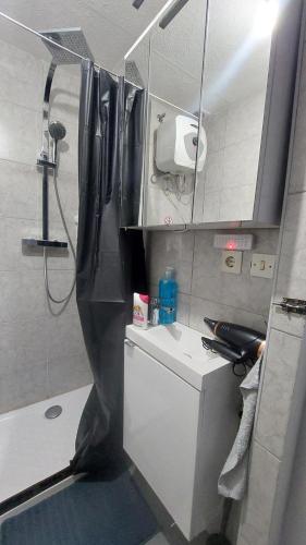 Cozy studio apartment with 2 beds and kitchen in Havange