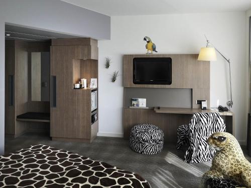 1 double bed