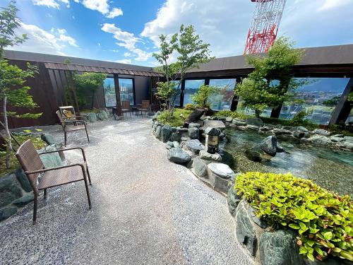 Open air bath, Dormy Inn Hirosaki Natural Hot Spring in Hirosaki