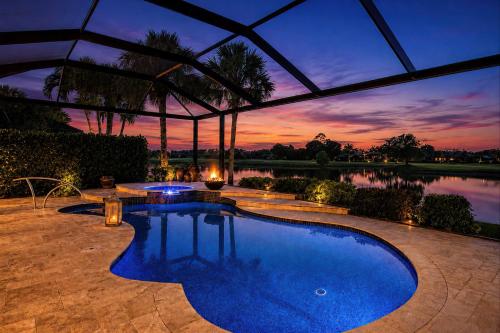 Naples Waterfront Oasis Private Pool Hot Tub & Stunning Views in Lely Resort