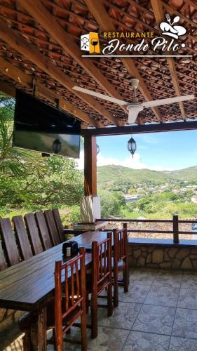 Restaurant, Hotel y Restaurante Donde Pilo in El Limón