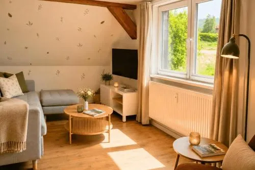 Ferienwohnung Mühlenteich I Balkon & Bergblick in Osterode, Deutschland
