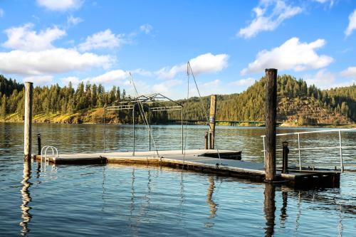 Lake Coeur d'Alene Cabin Dock & Fire Pit - image 2