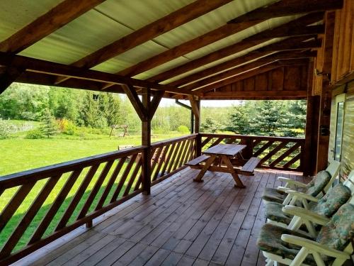 Ranczo nad stawami, domek Kasandra in Burniszki