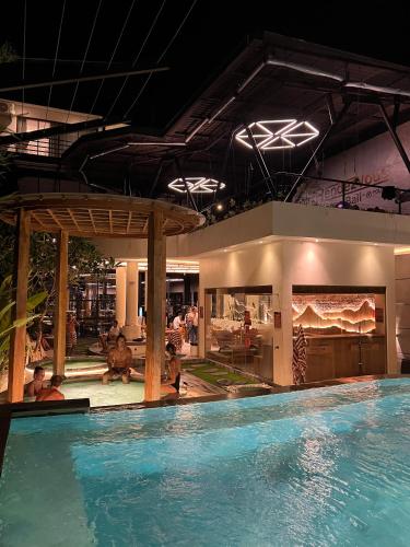 شرفة/ تراس, Rendezvous Wellness & Resort in أوباد
