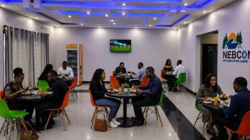 Restaurace, NEBCON Executive Lodge in Kitwe