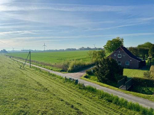Goldene Linie in Wangerland, Deutschland