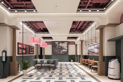לובי, Yichang Shuaifu Platinum Hotel in ייצ'אנג