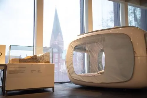 One Night in a Museum - LUNA Sleep Cube in Lüneburg, Deutschland