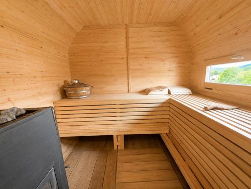 Sauna, Hotel Three Korony in Skhidnytsya