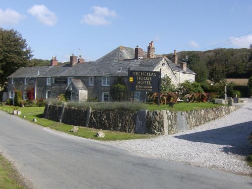 B&B Bodmin - Trehellas House Hotel & restaurant - Bed and Breakfast Bodmin