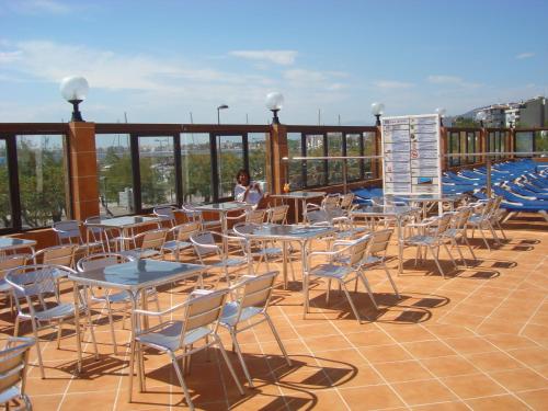 Balcony/terrace, Hotel Univers in Roses